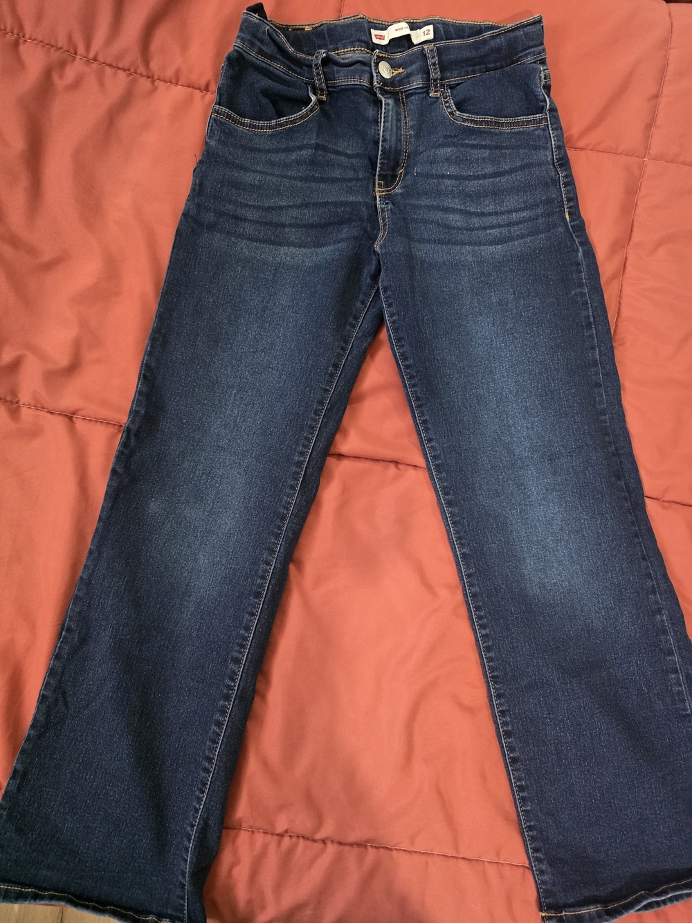 Levi's Dark Blue Flare Jeans